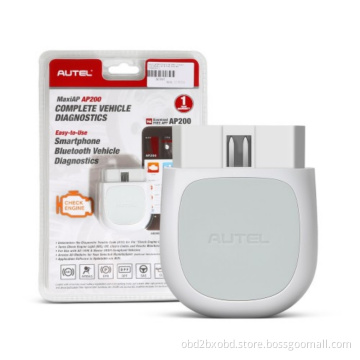 Autel MaxiAP AP200 Bluetooth OBD2 Code Reader with Full System Diagnoses AutoVIN TPMS IMMO Service for DIYers Simplified Edition